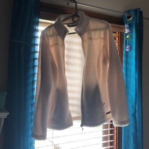 Free Country White Fuzzy Jacket